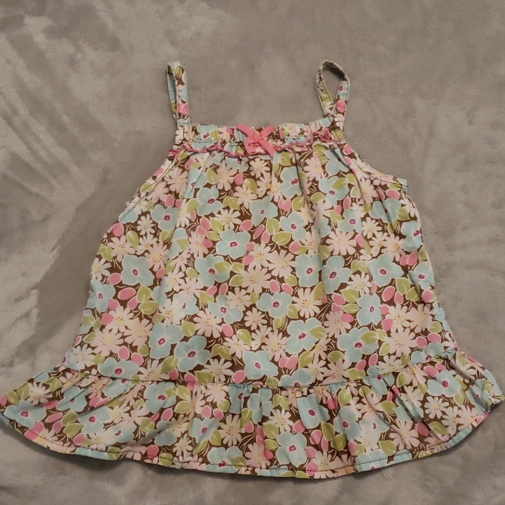 Oshkosh floral Tank, size 4T